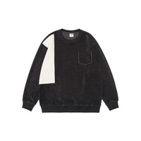Fashion Waffle Men Loose Casual Top
