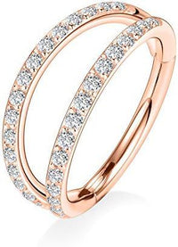 316L Stainless Steel Seamless Ring Multi-functional Ring