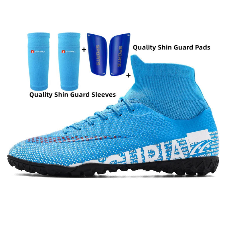 High-Top Football Men And Women Broken Nail Short Studs AG Long Nail TF Sports Training Shoes