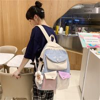 Simple Badge High School Student Hunior High School Student Backpack