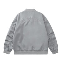 Five-pointed Star Embroidered Jacket For Men