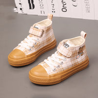 Men's Children's Canvas High-top Casual Shoes