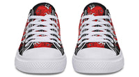 Fashion Printed Couple High Top Canvas Shoes