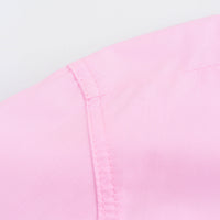 Women's Simple Striped Pajamas Style Shirt Pants Suit