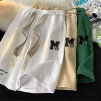 American High Street Fashionable Large Trunks Loose Sports And Leisure Middle Pants