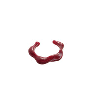 Acrylic Marbled Irregular Open Bracelet