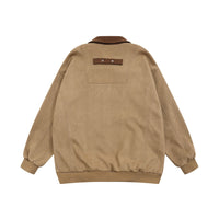Color Matching Lapel Jacket Men