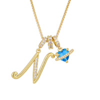 26-letter Alphabet Necklace Dainty And Luxe For Girls