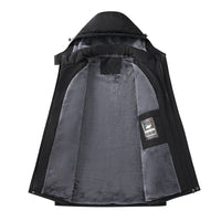 Plus Size Loose And Warm Coat For Men