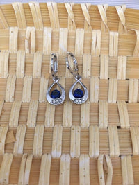 Female Versatile Inlaid Zircon Water Drop Earrings