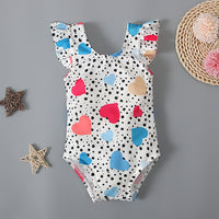Children's European And American Women's Vest Strapless One-piece Swimsuit