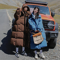 Winter New Mid-length Loose Hong Kong Style Bread Coat Cotton-padded Coat