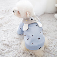 Cat Pullover Thin Fleece Two-legged Spring Sweater