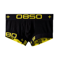 Breathable Boxer Men's Boxer Cotton Mid Waist Shorts