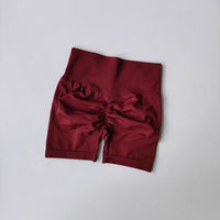 High Waist Stretch Breathable Quick-drying Running Seamless Shorts Sports Yoga Shorts