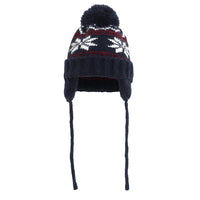 Autumn And Winter Christmas Fur Ball Snowflake Warm Hat Ear Protection Sweet