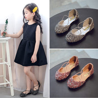 Flash girl princess shoes and sandals in summer