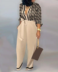 Women's Fashion Loose Large Jumpsuit