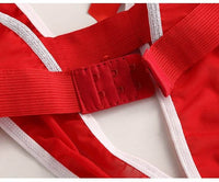 Big Red Christmas Costume Role Performance Costume