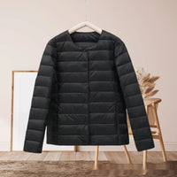 Short Autumn And Winter Lightweight Cotton-padded Jacket Women