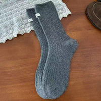 Warm Japanese-style Wool Socks For Women