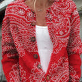 New 3D Digital Printing Cardigan Sweater