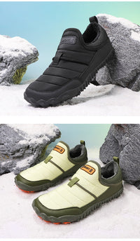 Snow Boots Outdoor Couple Leisure Non-slip Anti-velvet Warm Cotton Shoes