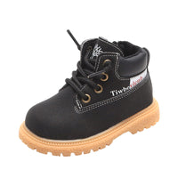 Baby Shoes Toddler Fall Boy Martin Boots Girls Single Leather