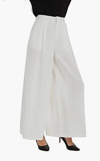 Women's Elastic High-Waist Casual Wide-Leg Pants