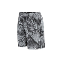 High Street Leaves Camouflage Denim Shorts
