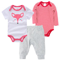 Children's Romper Combination Fashion Three-Piece Set