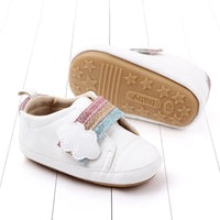 Rubber sole cartoon toddler shoes