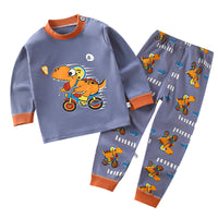 Children's Suit Pure Cotton Long Johns Top & Bottom Baby Clothes Warm