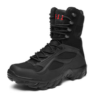 Large size high-top military boots