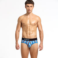 Men's Fashion Casual Vertical Striped Cotton Underwear