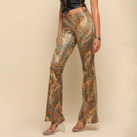 Sexy Stretchy Flared Leg Slim Fit Pants Fashion-forward