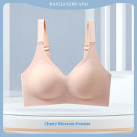 Plus Size Underwear Women's Big Chest And Small Jelly Stick Soft Support