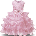 Girls sleeveless puffy princess dress