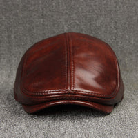 First Layer Cowhide Comfortable And Fashionable Sunscreen Beret