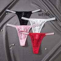 European And American Style Lace Sexy Thong Traceless Mesh Ladies