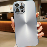 New Aurora CD Pattern Phone Case With A Simple Matte Finish