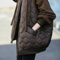 Hooded Fleece Cotton-padded Jacket Thick Coat Cotton-padded Jacket Loose Fashion Women's Wear