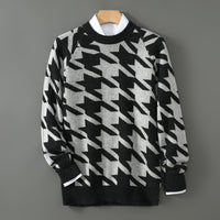 Autumn And Winter New Sweater Men's Round Neck Pullover Thickened
