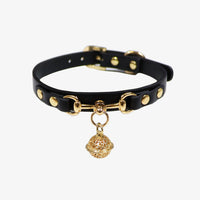 Female Versatile Premium Black Bell Bell Necklace