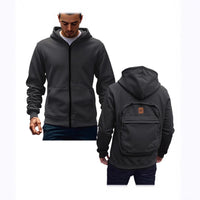 Casual Loose-fitting Hoodie Back Schoolbag Sweater