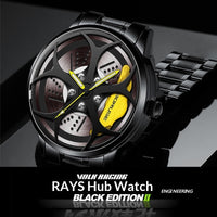 Mens Stainless Steel Watch Stylish Luminous Timepiece For Men