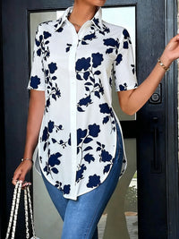 Fashionable Printed Women's Top