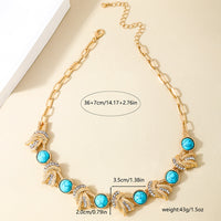 Fashionable Retro Exaggerated Metal Necklace For Women