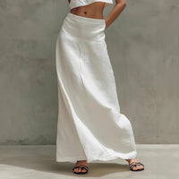Summer Stylish Slimming Sleeveless Maxi Dress Elegant Two-Piece Set
