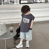 Children's Summer Clothing Sleeveless Vest Trendy Cool Top